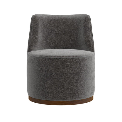 Burke - Accent Chair - Gray, Dark