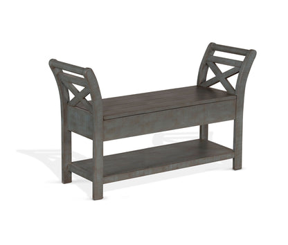 48" Accent Bench With Storage