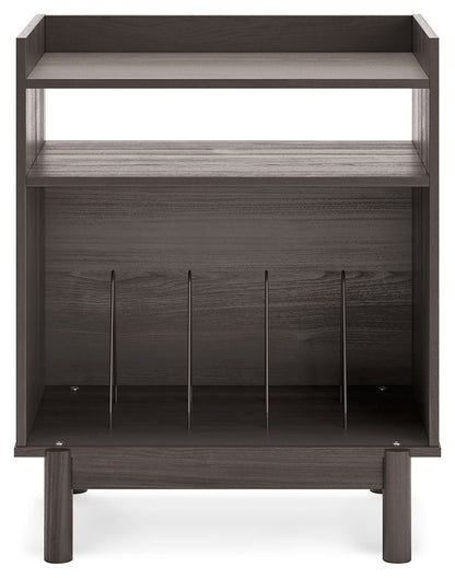 Brymont - Dark Gray - Turntable Accent Console