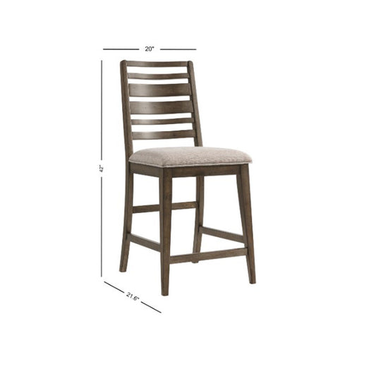 Kauai - Ladder Stool - Brushed Mango Wood