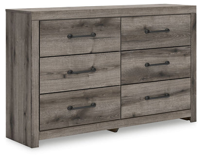 Graystorm - Brown Gray - Six Drawer Dresser