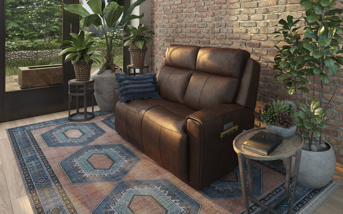 Barnett - Reclining Loveseat