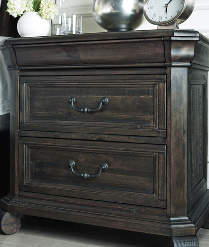 Bellamy - Drawer Nightstand - Peppercorn