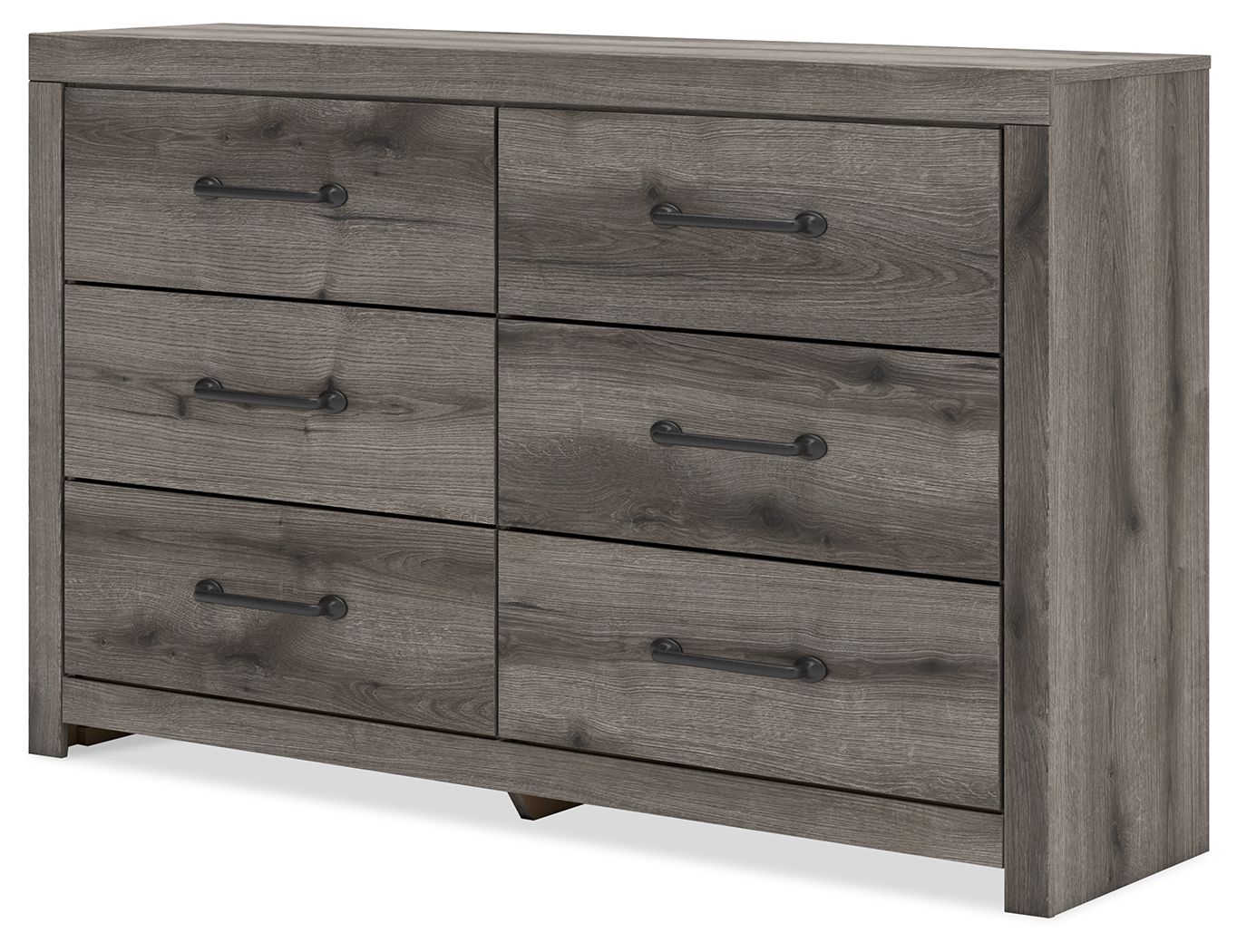 Graystorm - Brown Gray - Six Drawer Dresser