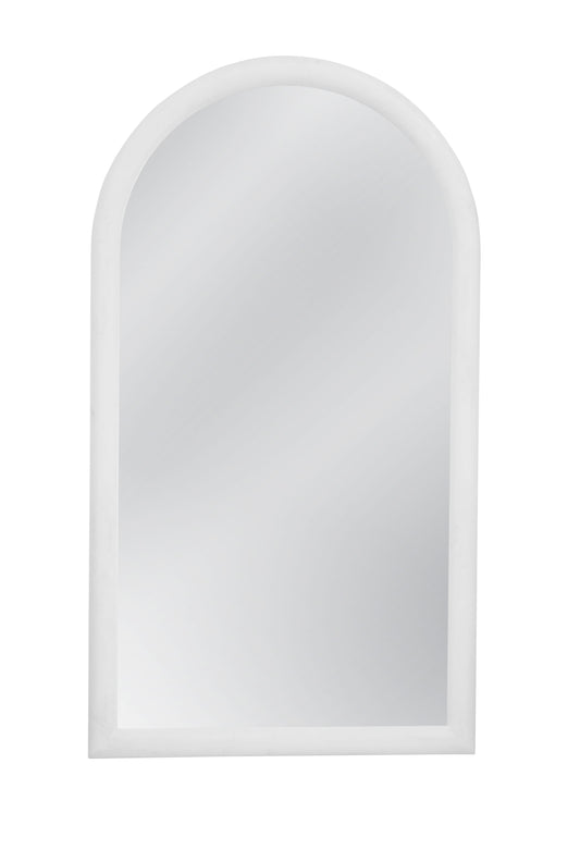 Vega - Floor Mirror - Matte White