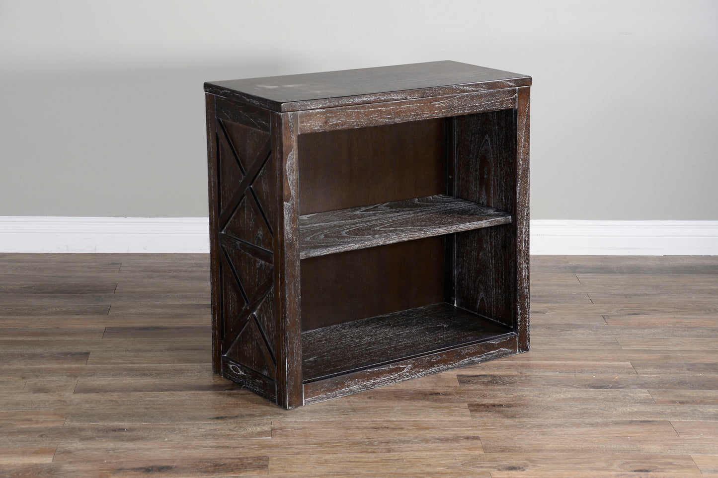 Sofia - Bookcase / Desk Base - Dark Brown