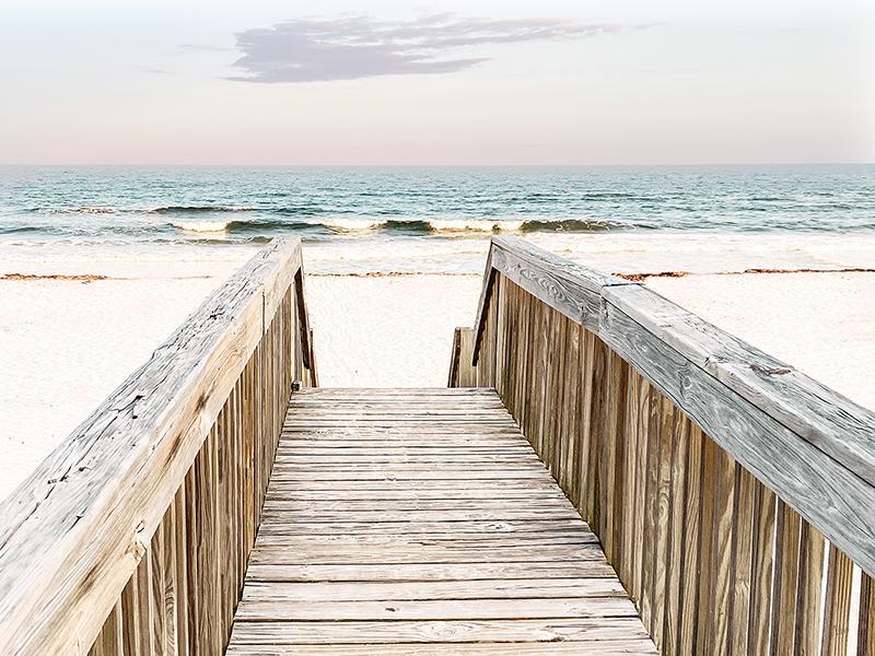 Evening Calm By Nan - Light Blue