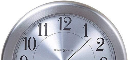 Howard Miller Pisces Wall Clock - Brushed Nickel - Stainless Steel Look