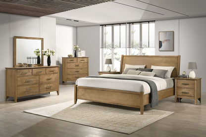 Andover - Wood Panel Bed