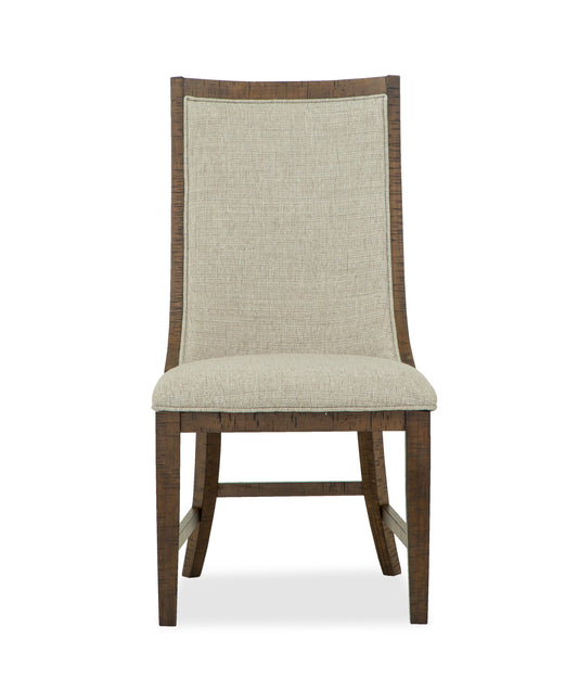 Bay Creek - Upholstered Host Side Chair (Set of 2) - Dark Brown