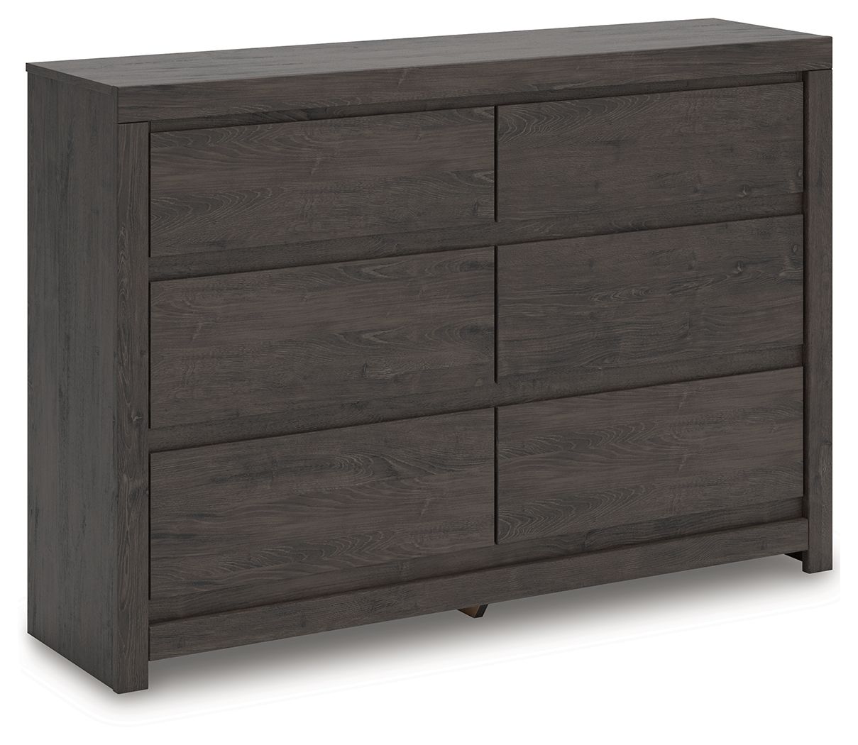 Fraluna - Charcoal - Six Drawer Dresser