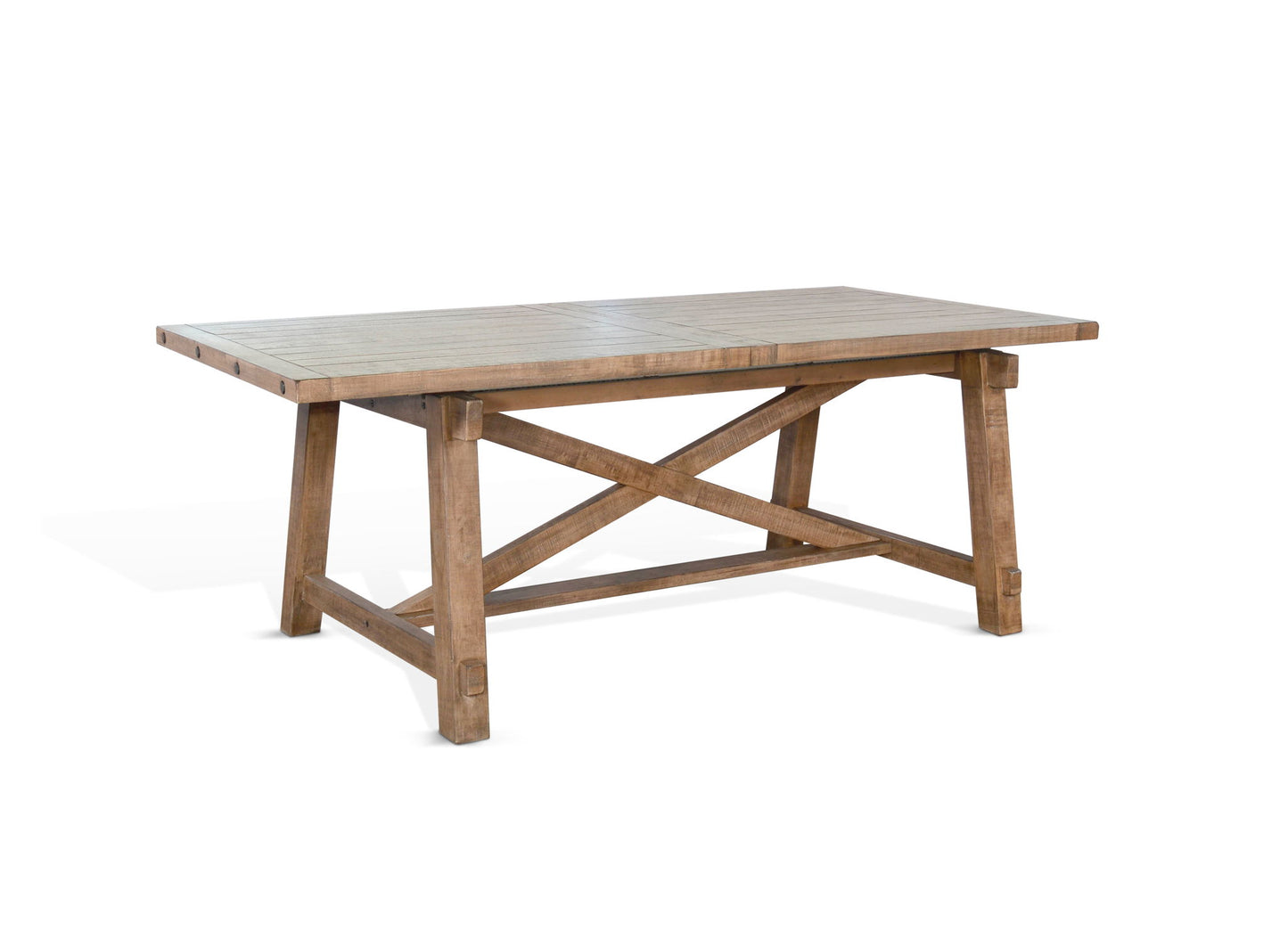 Vivian - Rectangular Dining Table With Extensions - Light Brown
