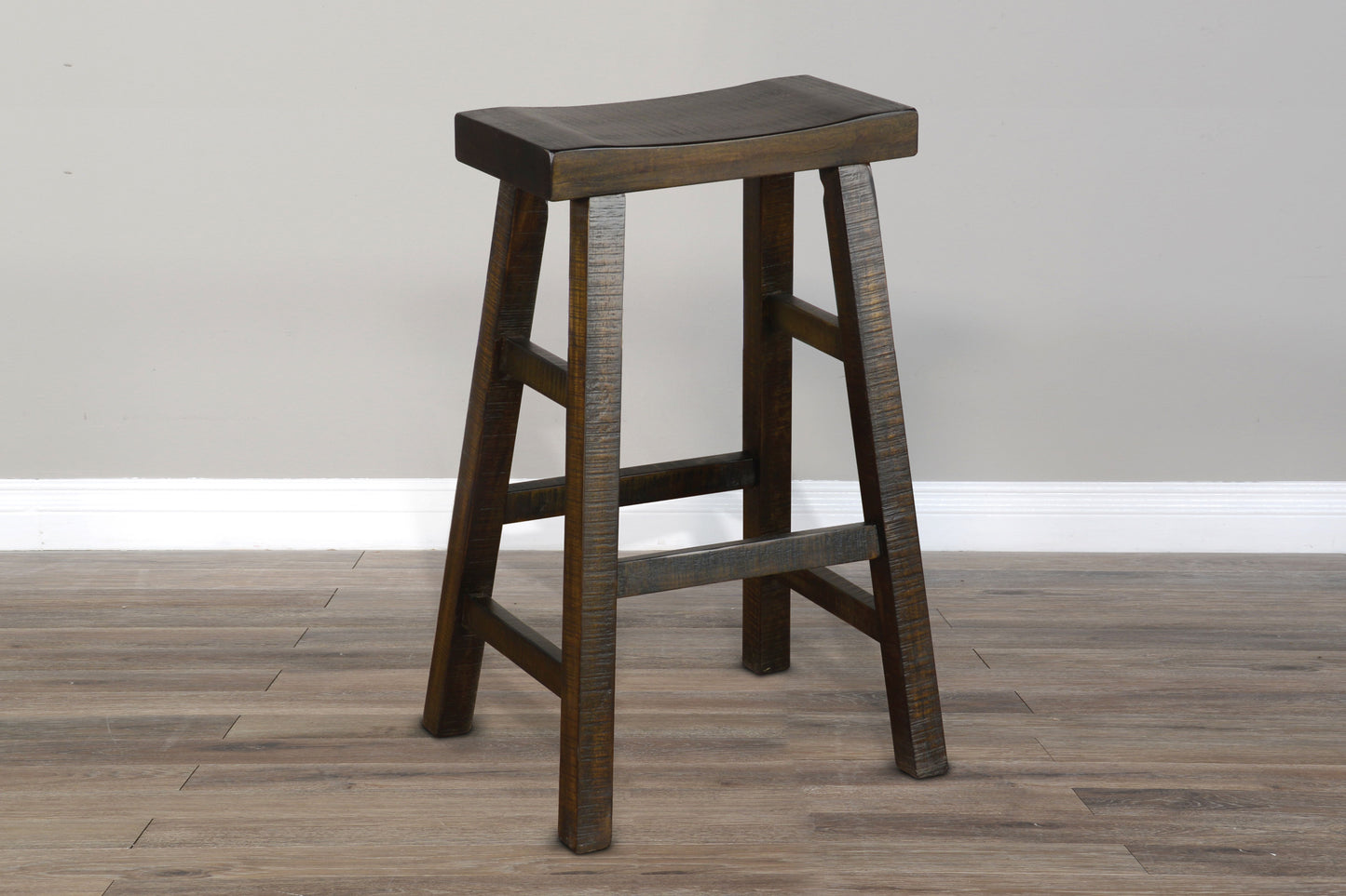 Marina - Stool With Wood Seat