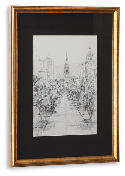 Lemmill - Wall Art - Black / White