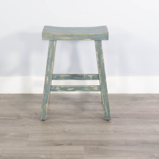 Marina - Stool With Wood Seat