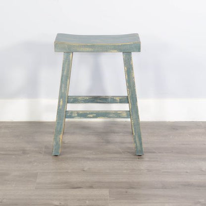 Marina - Stool With Wood Seat