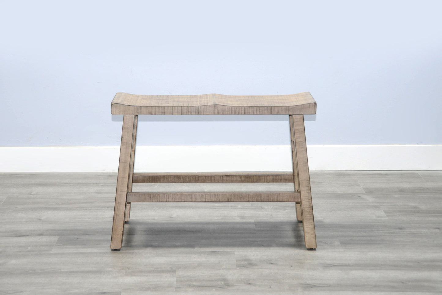 Marina - Bench With Wood Seat
