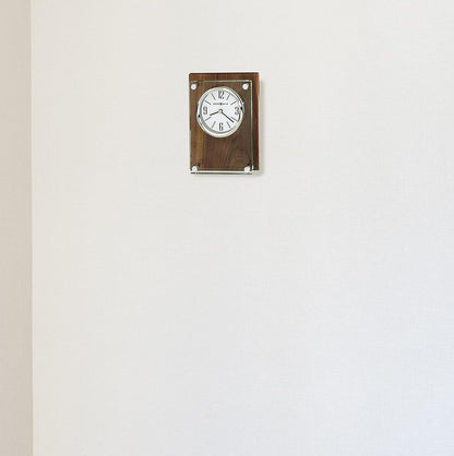 Howard Miller Amherst Table Clock - Genuine Walnut