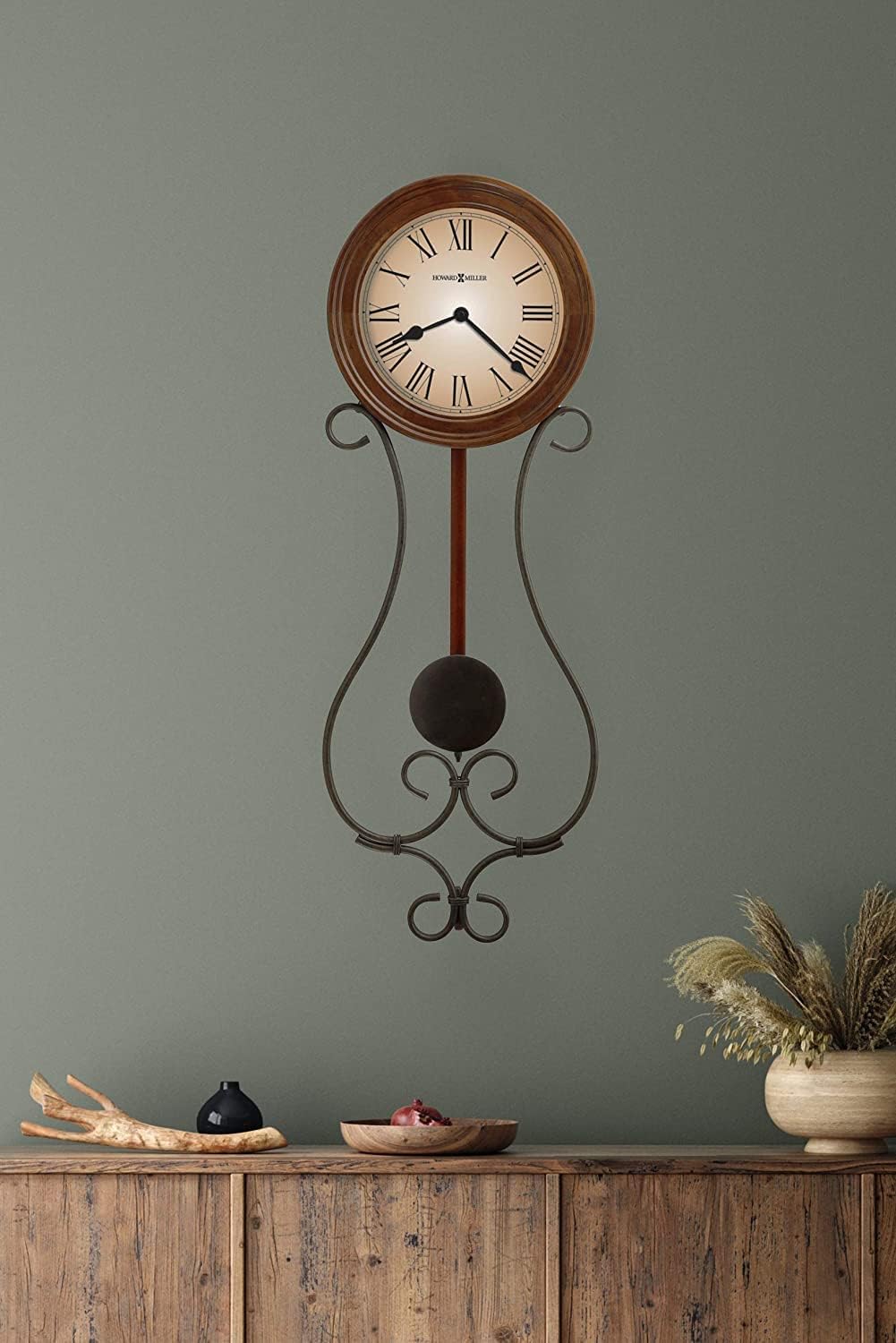 Howard Miller Kersen Pendulum Wall Clock