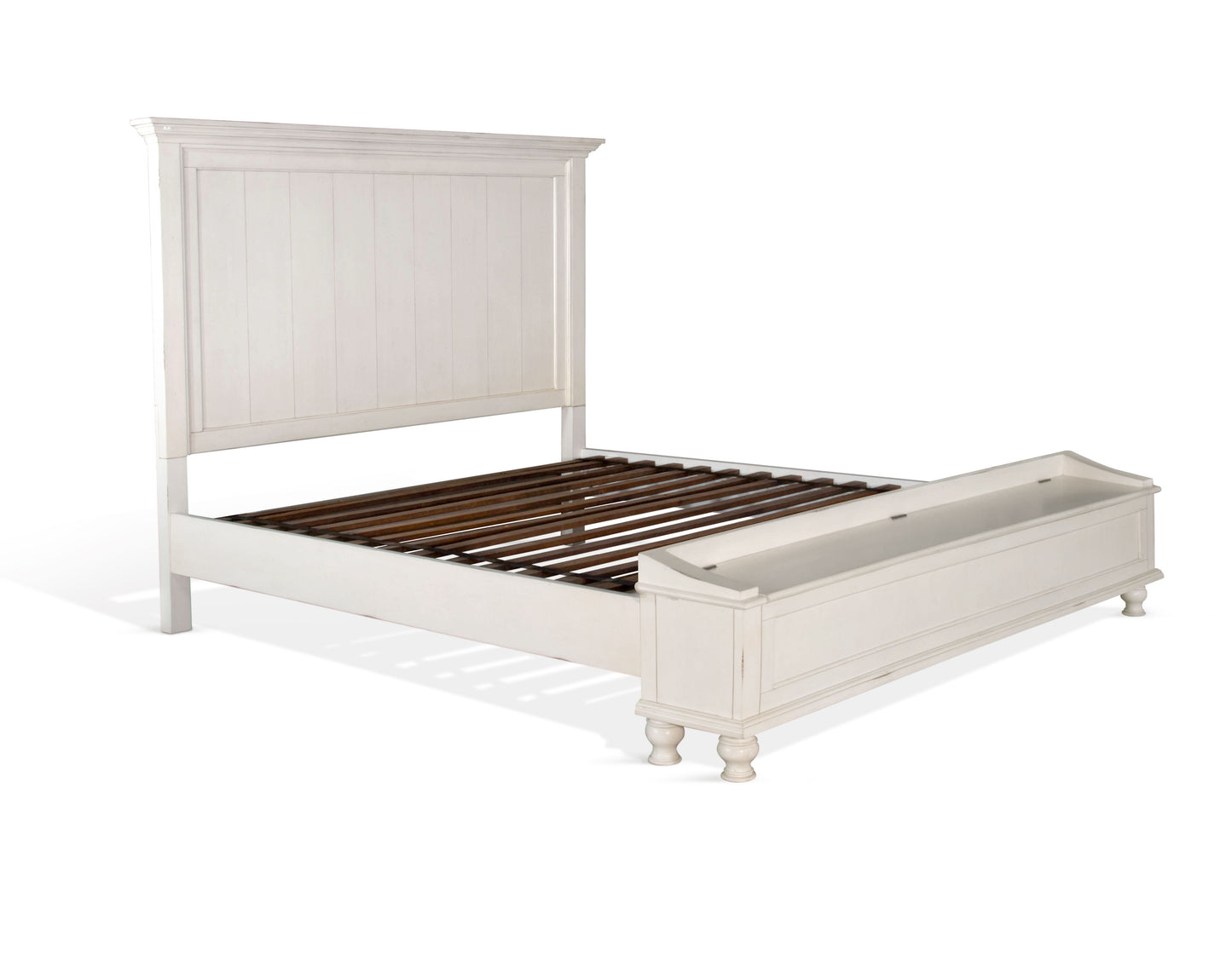 Carriage House - Storage Footboard Bed