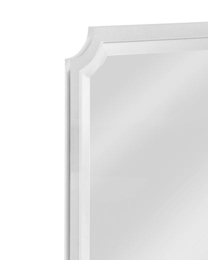 Rita - Wall Mirror - White