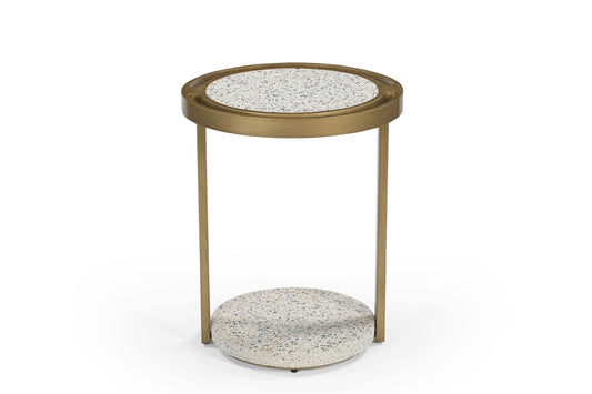 Torres - Accent Table - Antique Bronze