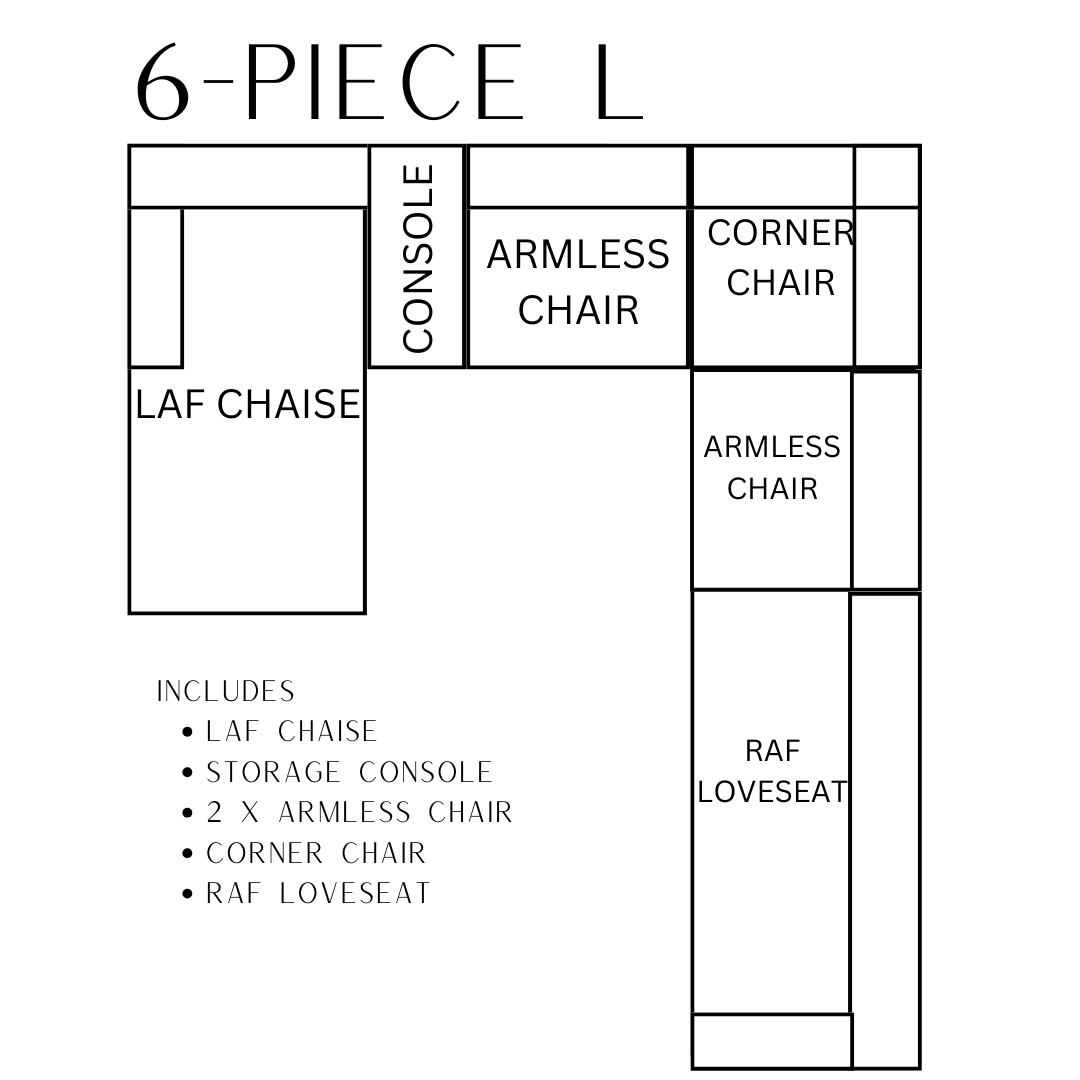 American Homestead Furniture Concord Modular Sectional