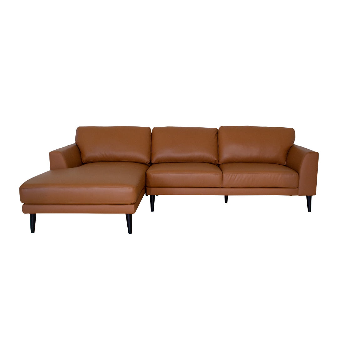 American Homestead Furniture Alta Top-Grain Leather Sofa Chaise Sectional