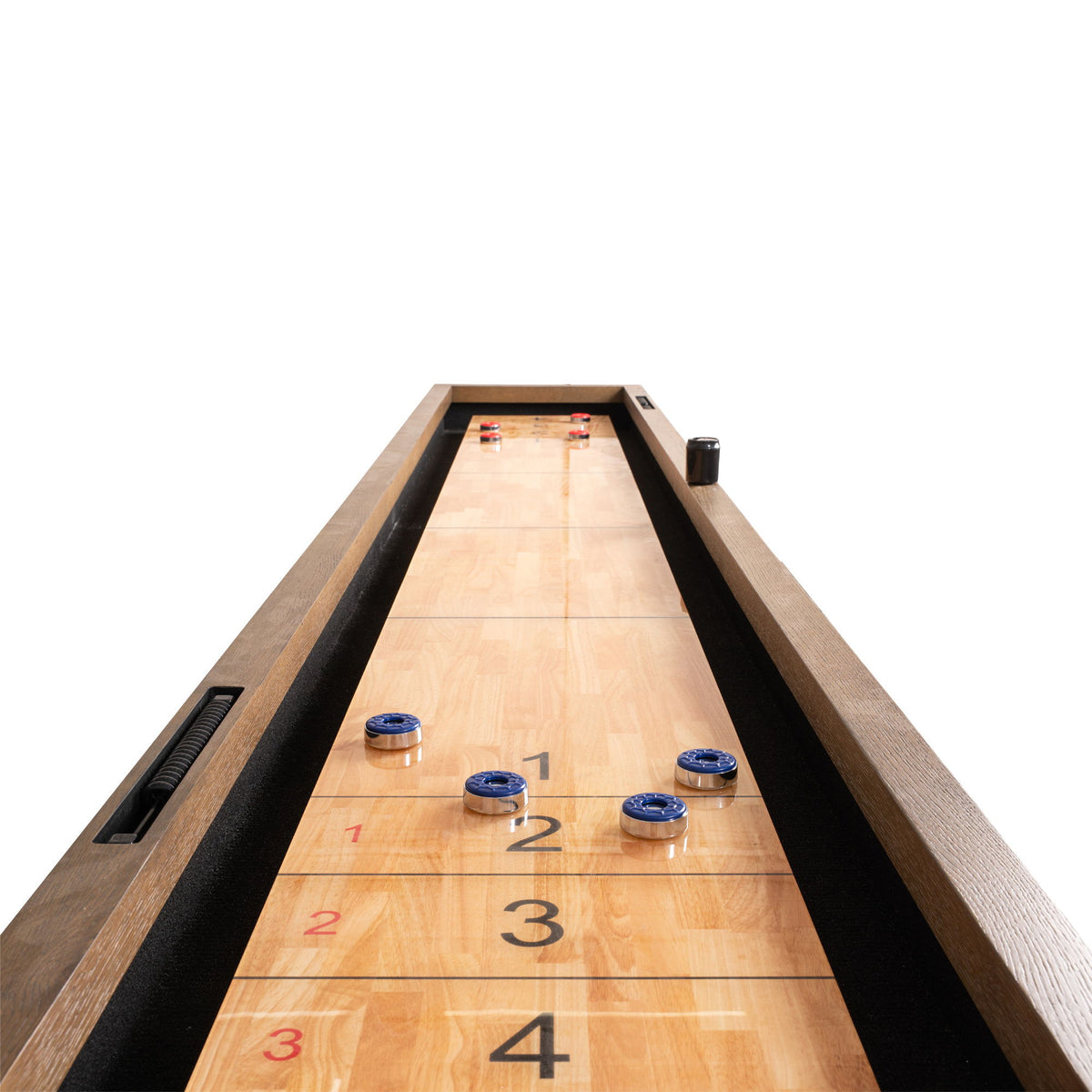 12' Shuffleboard Table - Natural / Whiskey