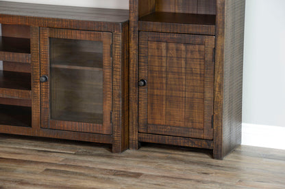 Homestead - Entertainment Wall - Tobacco Leaf