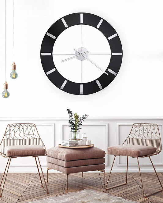 Howard Miller Onyx Oversized Wall Clock