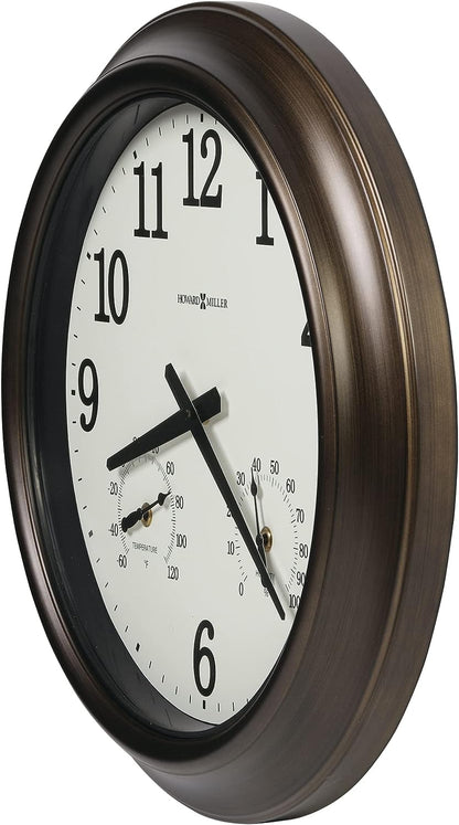 Howard Miller Bayshore Indoor/Outdoor Wall Clock