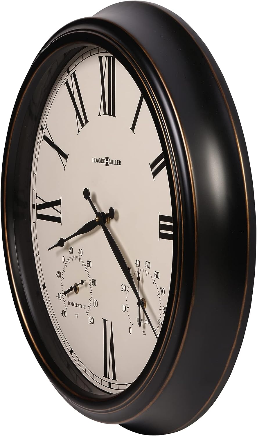 Howard Miller Aspen Indoor/Outdoor Wall Clock