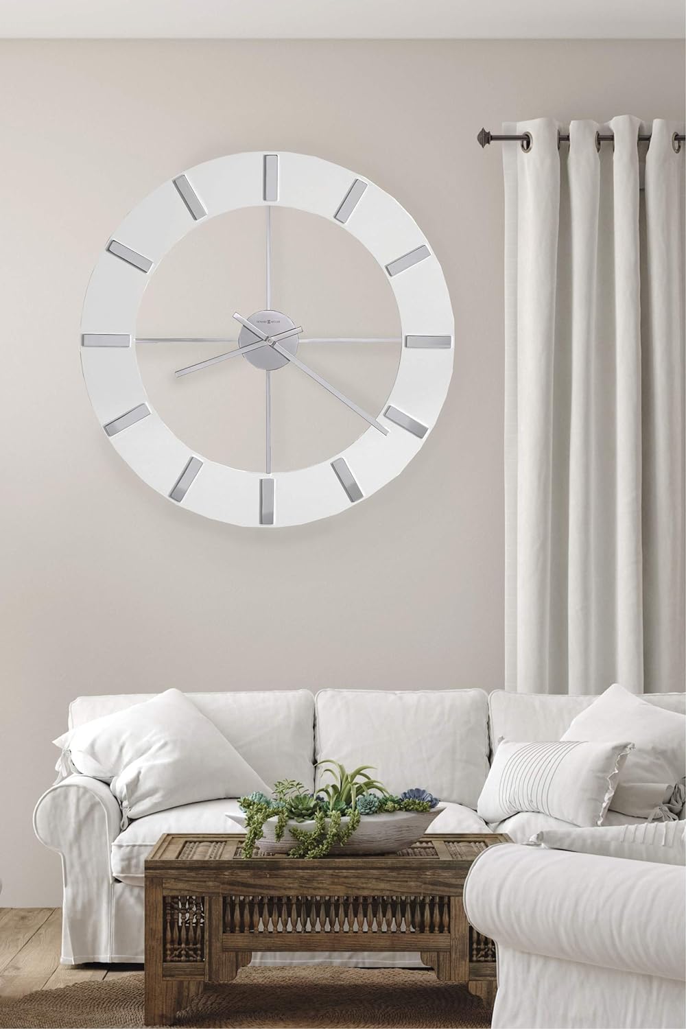 Howard Miller Pearl Oversized Wall Clock