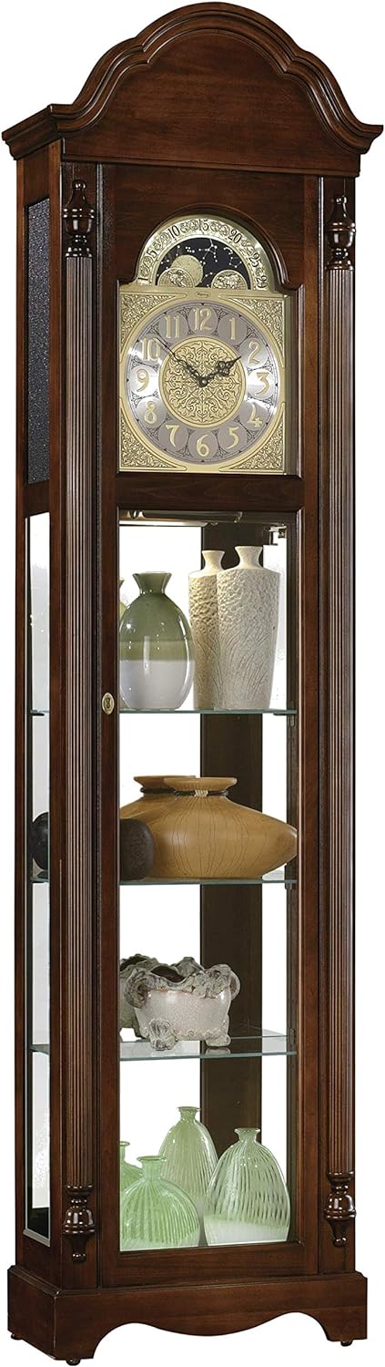 Howard Miller Ridgeway Clarksburg Curio Grandfather Clock