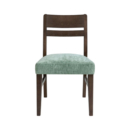 West End - Ladder Chair With Sage Green Seat