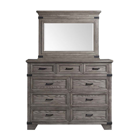 Forge - Mirror - Brushed Steel