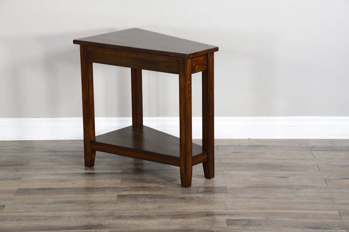 Santa Fe - Chair Side Table - Dark Brown