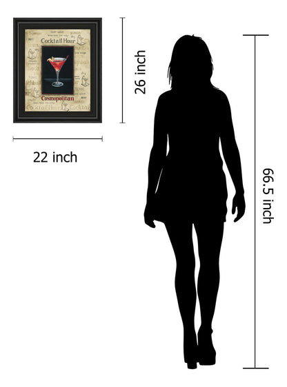 Cosmopolitan By Gregory Gorham - Framed Print Wall Art - Beige
