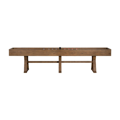 12' Shuffleboard Table - Natural / Whiskey