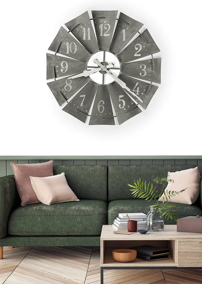 Howard Miller Windmill Oversized Wall Clock