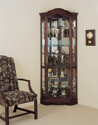 Howard Miller Jamestown Corner Curio Cabinet