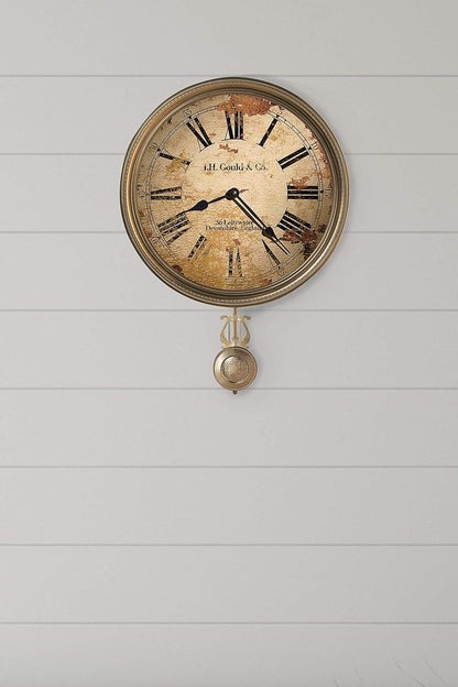 Howard Miller J.H. Gould and Co. III Pendulum Wall Clock