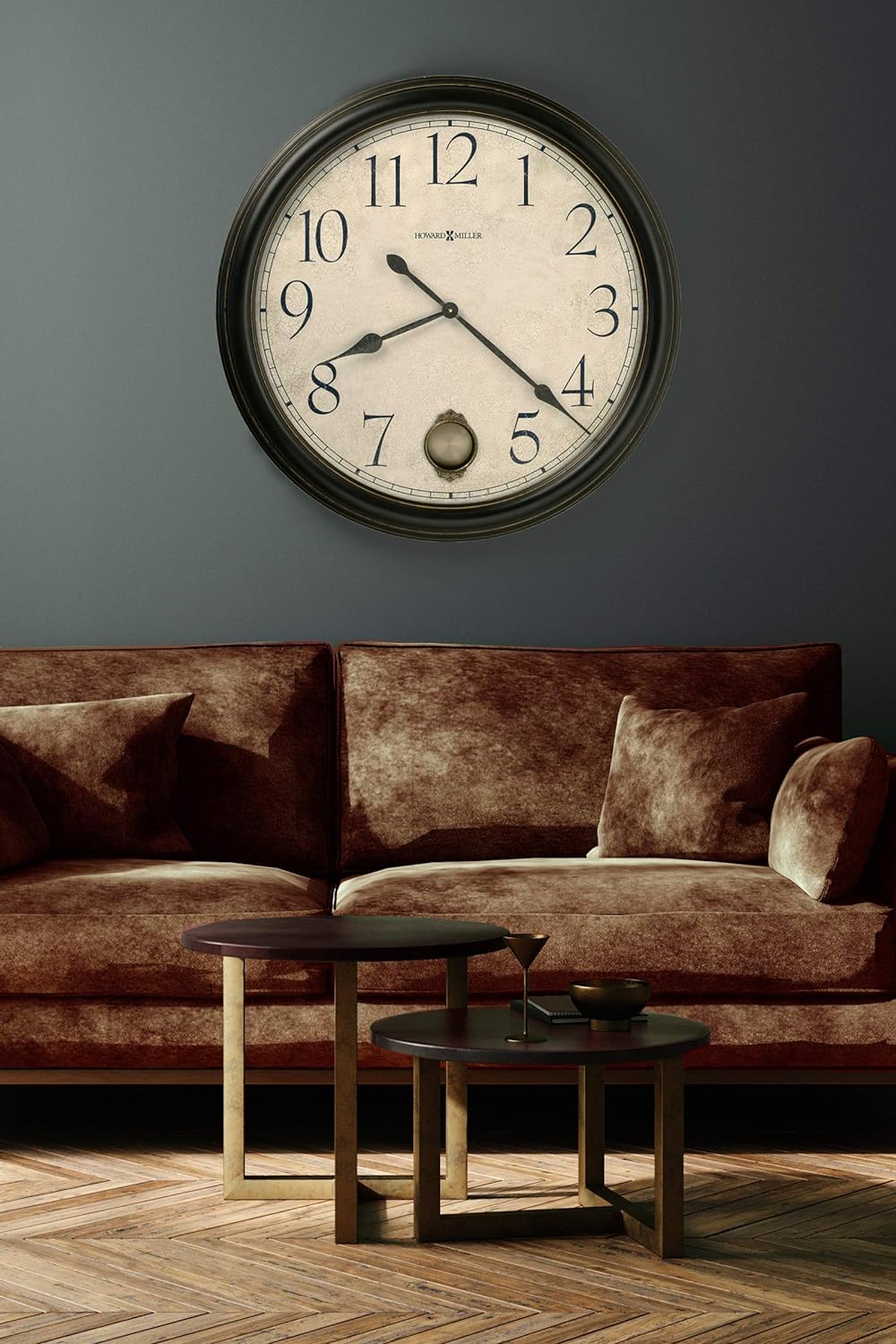 Howard Miller Glenwood Falls Oversized Wall Clock