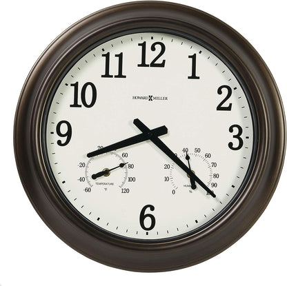 Howard Miller Bayshore Indoor/Outdoor Wall Clock