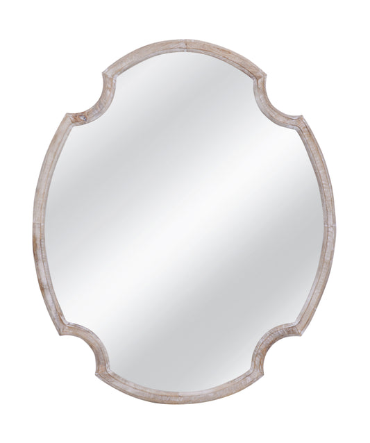 Fairvale - Wall Mirror - White Wash