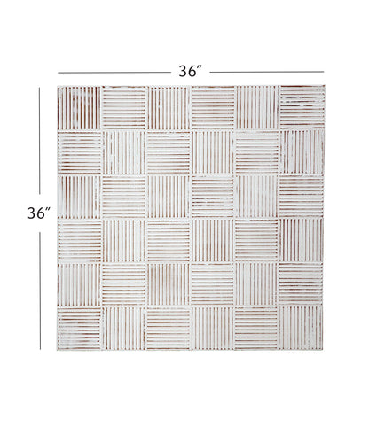 Malcom - Wall Art - White