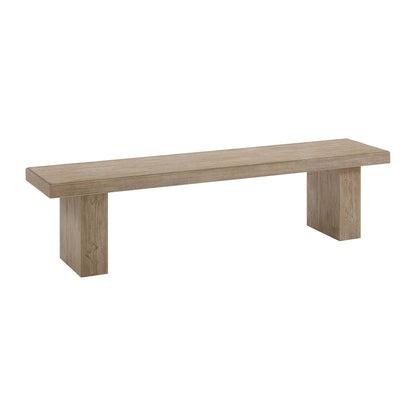 Nash - Backless Bench - Weathered Sand