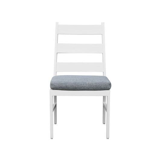 Nash - Outdoor Dining Panel Side Chair - Buff
