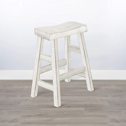 Marina - Stool With Wood Seat